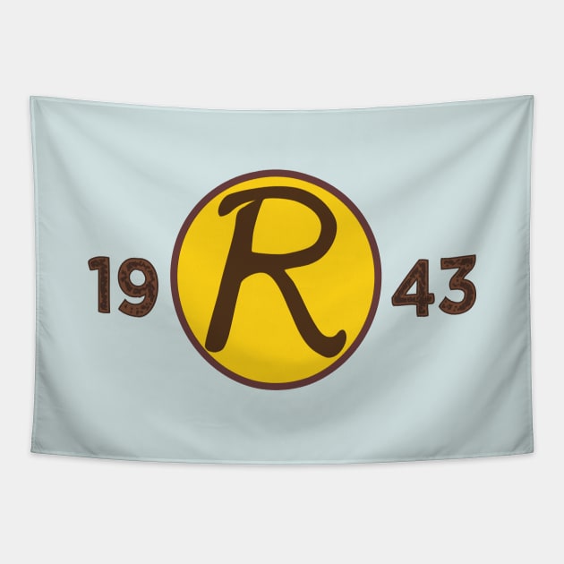 Racine Belles • 1943 League Champions Tapestry by The MKE Rhine Maiden