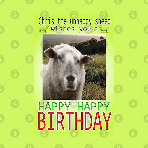 Father Ted Birthday Sheep by Loganferret