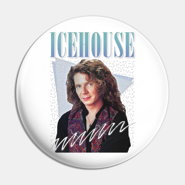 Icehouse - Vintage Look Fan Art Design Pin by DankFutura