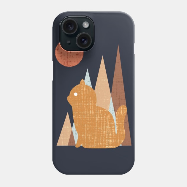 Wainting for You Persian cat Phone Case by huebucket