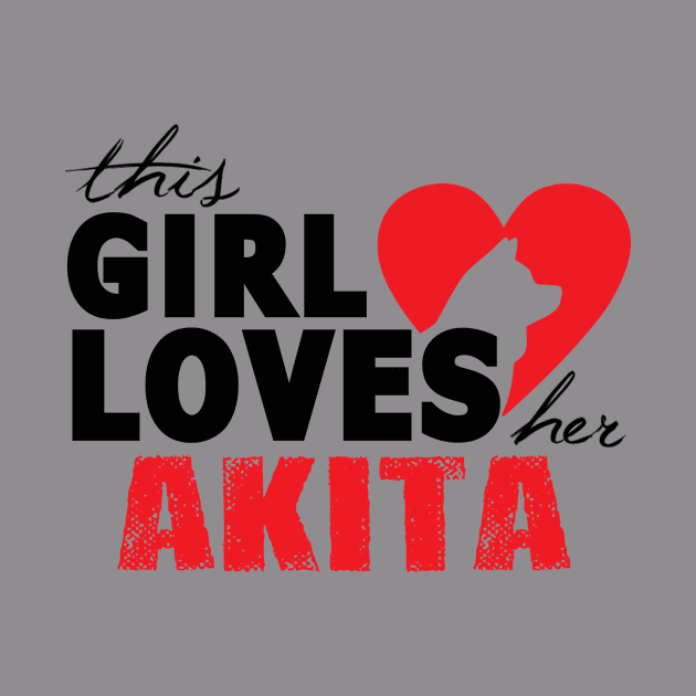 This "Girl" Loves Akita's by MojoKoto Ink