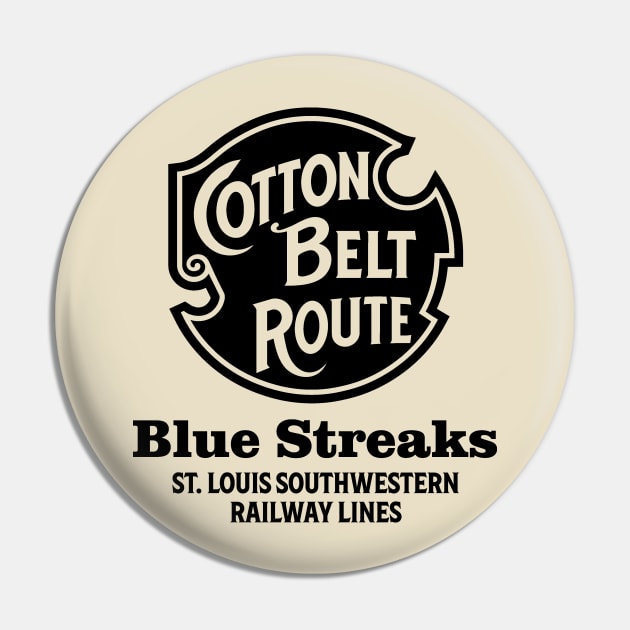 Cotton Belt Route Pin by BUNNY ROBBER GRPC