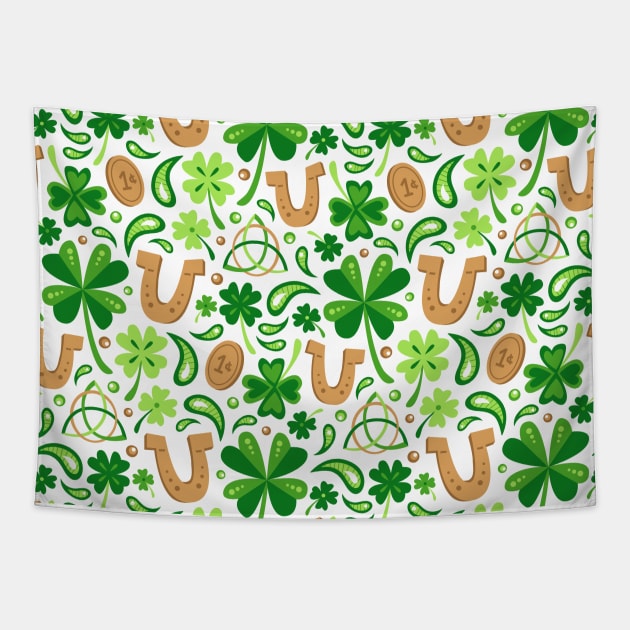 Luck of the Irish Tapestry by robyriker