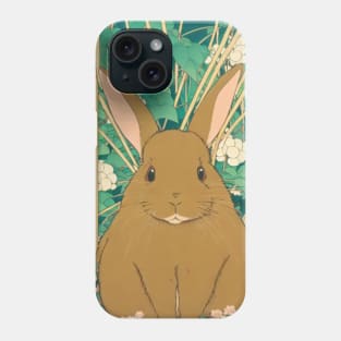 Brown Furball Frenzy and The Daily Adventures of an American Mini Rex Rabbit Bunny Phone Case