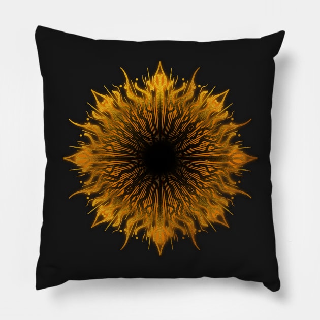 Total Solar Eclipse 08-21-17 Pillow by directdesign