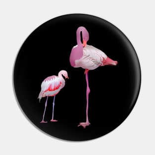 Flamingo Bird Pin