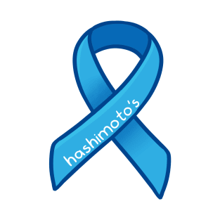 Hashimoto's Thyroiditis Awareness Ribbon T-Shirt