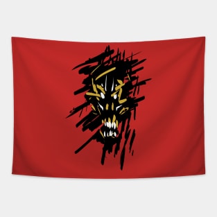 devil face Tapestry