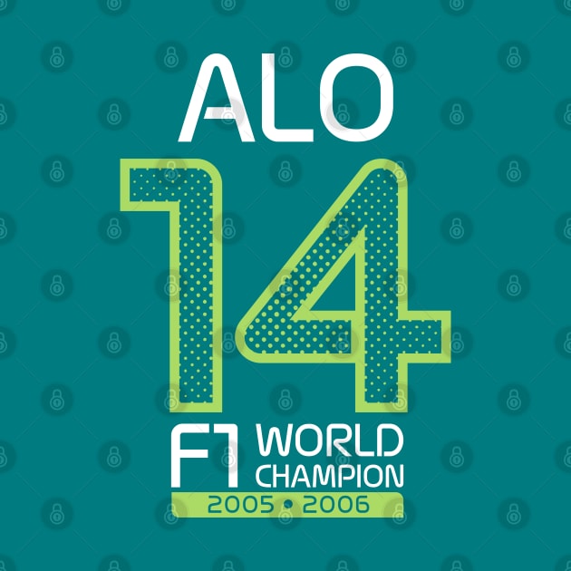 ALO 14 Logo Design - Lime Halftone by Hotshots