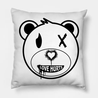 Love Hurts - Bear Pillow