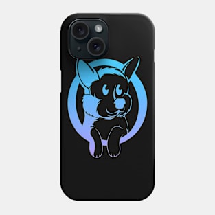 HoP Corgi Logo, dark Phone Case