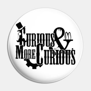 Curious & More Curious Pin