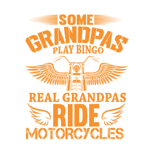 Motorcycle granpa T-Shirt