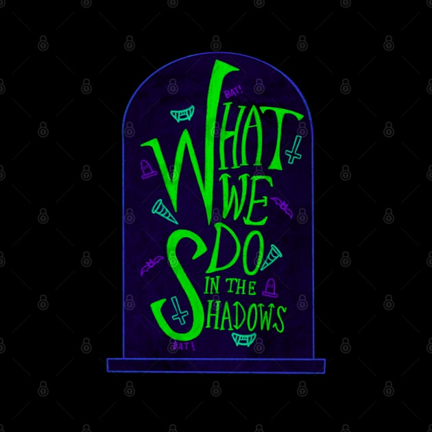 What We Do in the Shadows Tombstone by Maddy Young