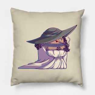 lady dimitreuscu Pillow