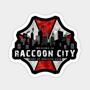 Raccoon City Shirt Magnet