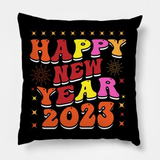 Happy New Year 2023 T-Shirt Pillow