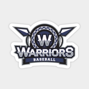 Warriors Baseball Magnet