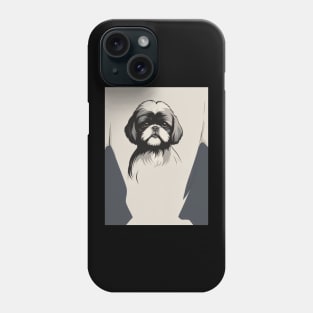 Shih Tzu Dog 1 - Japanese Retro Art Phone Case