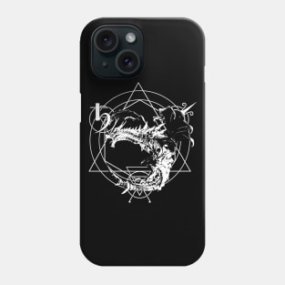 Dragon and transmutation circle Phone Case