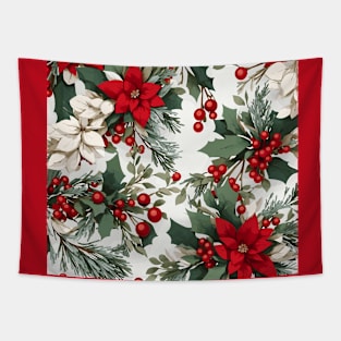 Wreath Decoration Festive Christmas Tapestry
