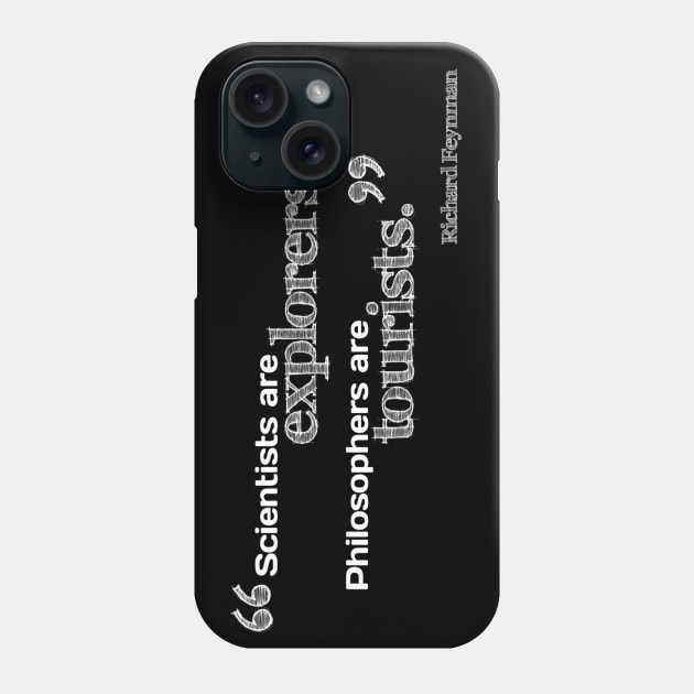 Scientists and Philosophers Phone Case by kipstewart