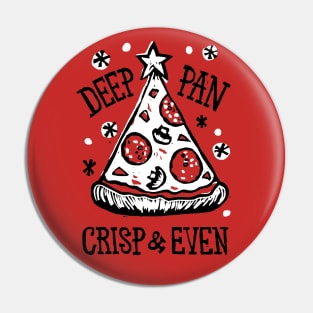 Christmas Pizza Pin