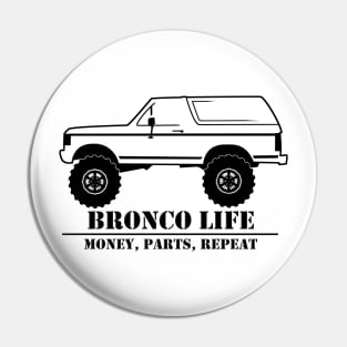 1987-1991 Bronco Side Money, Parts, Repeat Pin