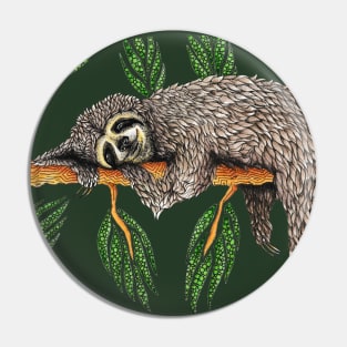 Sloth Totem Pin