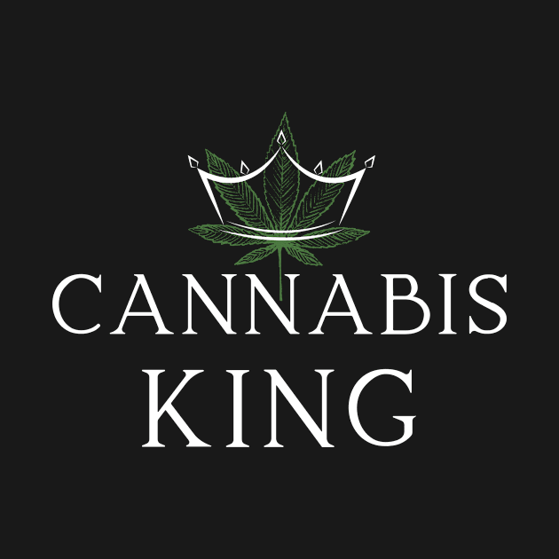 Cannabis King | Smart Successful Stoner | Cannabis Community | 420 Society | Weed Gifts by Smart Successful Stoner