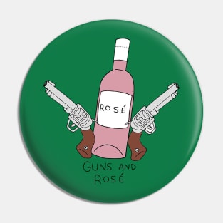 Guns and rose Pin