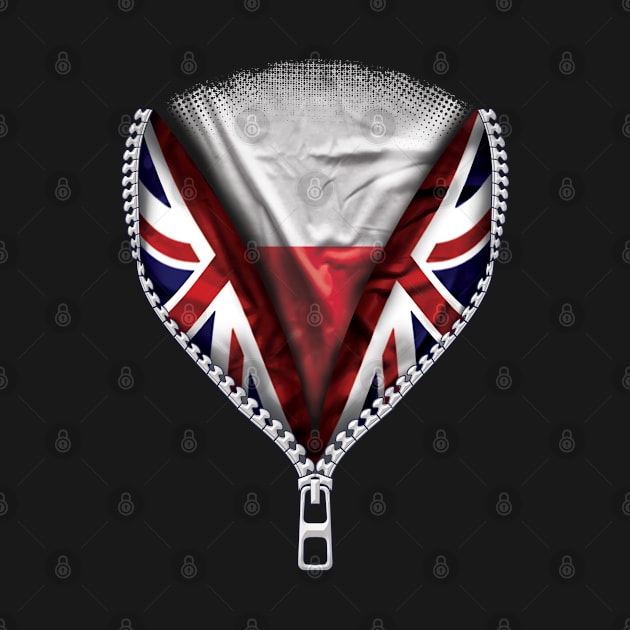 Polish Flag  Poland Flag zipped British Flag - Gift for Polish From Poland by Country Flags