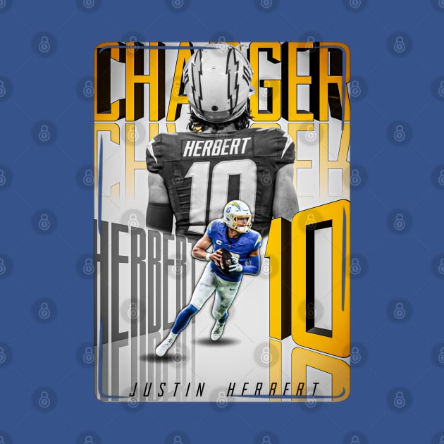 Justin Herbert 10 by NFLapparel