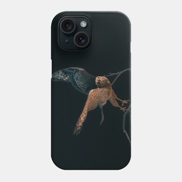 Hawk 2 Phone Case by withluke