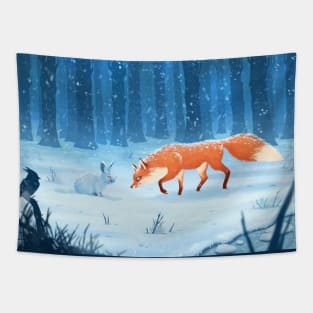 fox and hare Tapestry