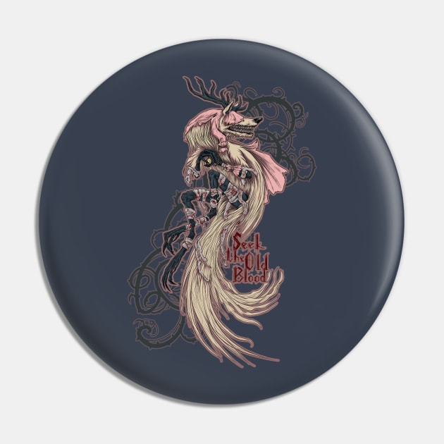 Vicar Amelia - Bloodborne Pin by August