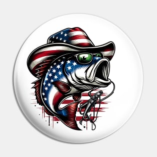 Celebrate Mardi Gras and show your love of fishing with this vibrant patriotic design Pin