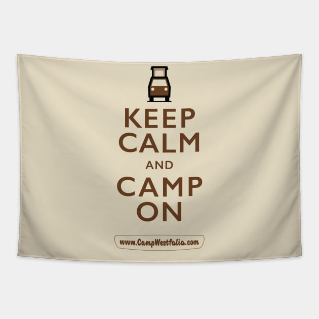 Camp On, light Tapestry by CampWestfalia