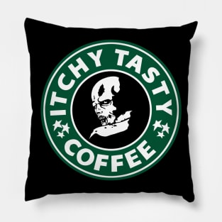 Itchy Tasty Coffee Pillow