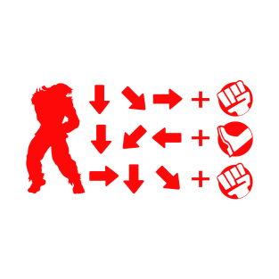 Street Fighter Moves - Ryu T-Shirt