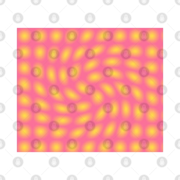 Pink Squares Optical Effect by BeauLab