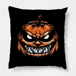 Halloween Jack-o-Lantern | Spooky Pumpkin Decoration Pillow