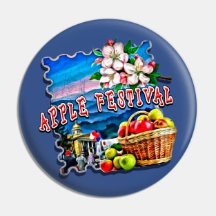 Apple Fest Pin