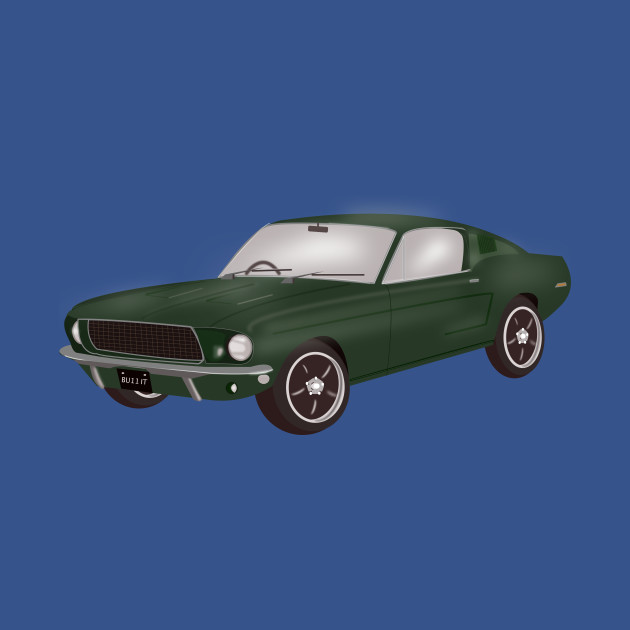 Discover 1968 Ford Mustang 390 GT 2+2 Fastback. - Classic Ford Mustang - T-Shirt