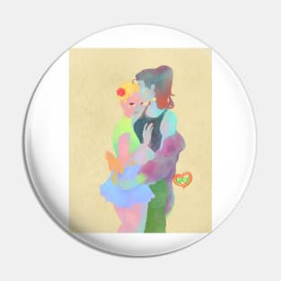 Warm in your arms (lineless) Pin