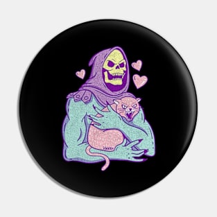 Skeletor Cat Pin