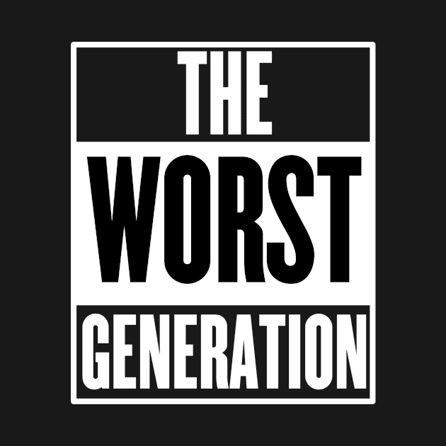 The Worst Generation by Rebellion10