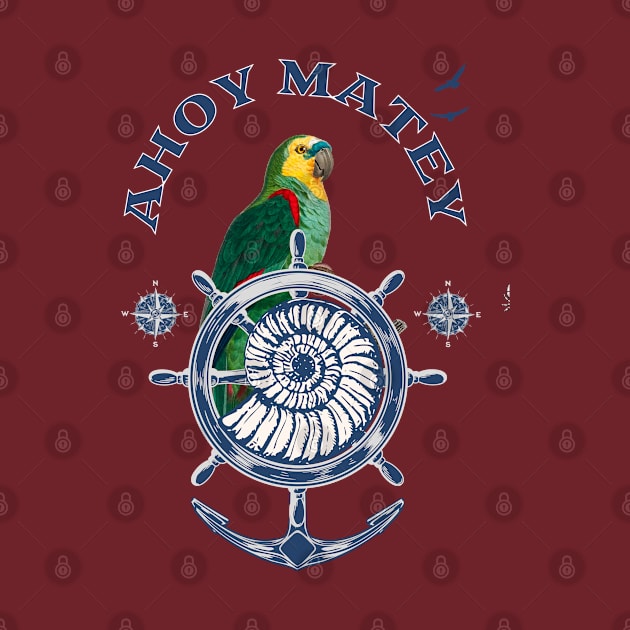 Ahoy Matey Parrot by Bootylicious