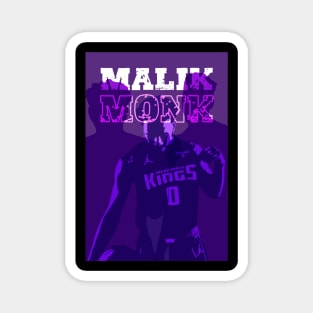 Malik Monk Vector Art Magnet