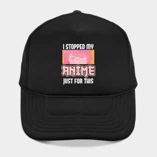 I Stopped My Anime Just For This Pink Haired Wink Hat